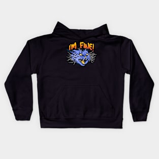 I'm Fine Kids Hoodie